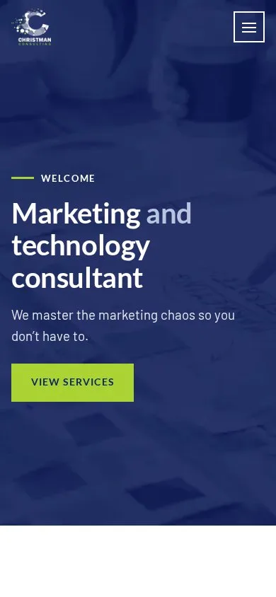 Christman Consulting on mobile