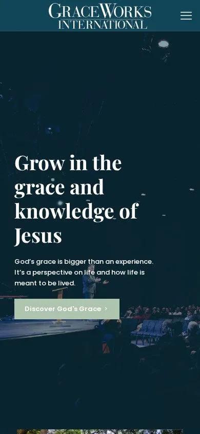 GraceWorks International on mobile