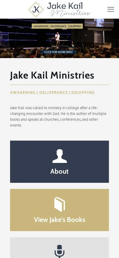 Jake Kail Ministries on mobile