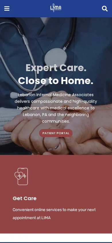 Lebanon Internal Medicine Associates on mobile