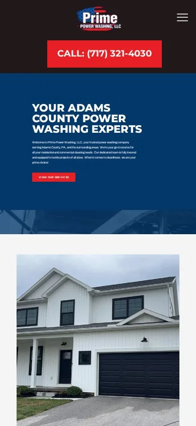 Prime Power Washing, LLC on mobile