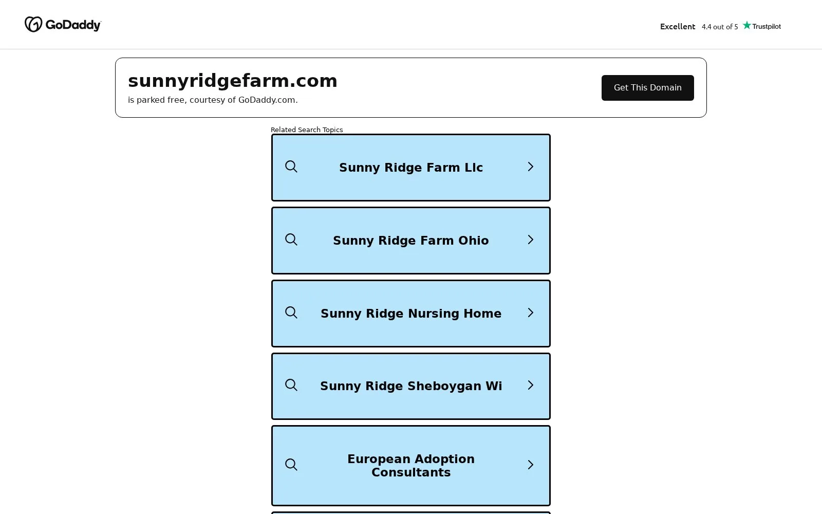 Sunny Ridge Farm